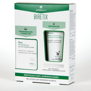 Kit Biretix Duo Gel Anti-Blemish + Biretix Cleanser