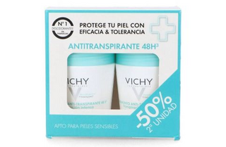 PACK Vichy Tratamiento Antitranspirante 48h Roll-on